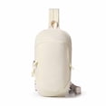 thumbnail image 2 of Sentmoon Crossbody Bag Chest Pack Unisex Couple Chest Bag Solid Color Crossbody Bag Waist Bag Outdoor Sports Spring and Summer Style Trendy Lightweight Versatile Crossbody Bag, 2 of 6