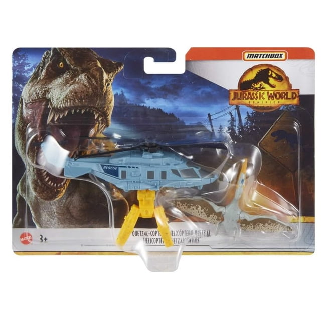 Juguete Hot Wheels Jurassic World Rebirth Quetzal-Copter