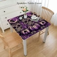 thumbnail image 2 of Ghoulish Gang Whimsical Halloween Vinyl Flannel Backed Tablecloth, Spooky and Halloween Vinyl Tablecloth with Flannel Backing, 2 of 7