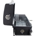 thumbnail image 3 of Asador de Hierro Deluxe con Ruedas y mesa lateral Aquila Master, 3 of 10