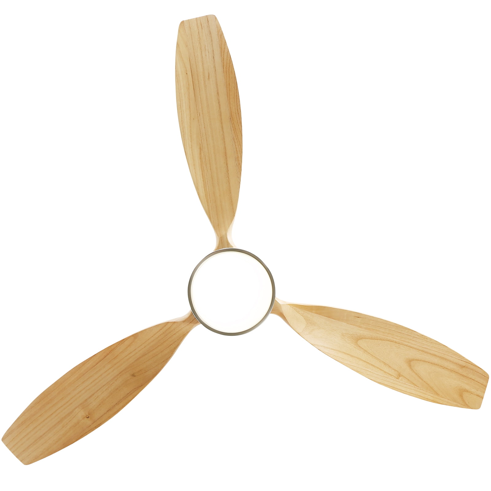 Sofucor 52 Inch Ceiling Fan with Lights, Remote Control, Dimmable LED, 3 Blades, Reversible DC Motor, Indoor