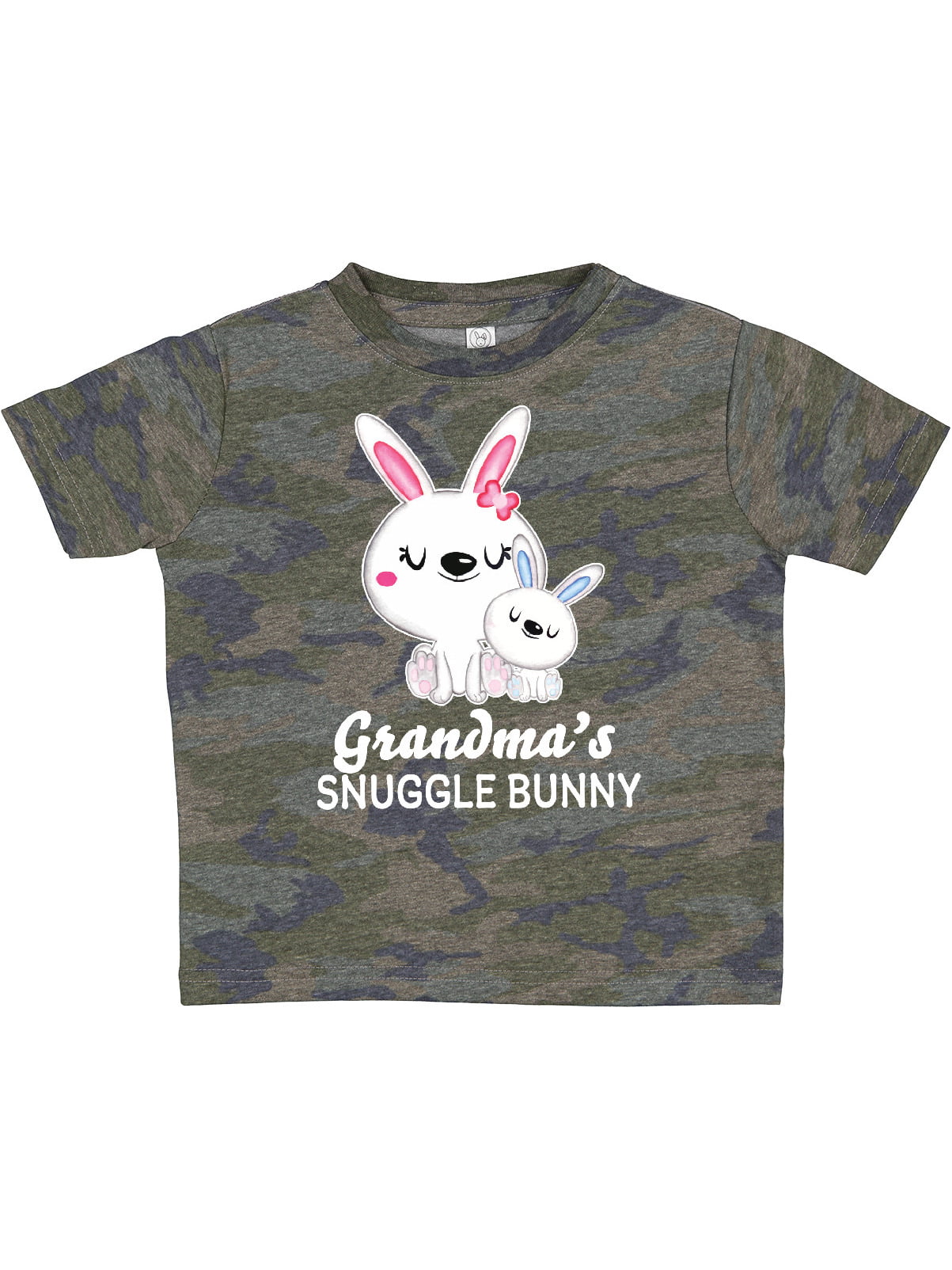 inktastic Granmas Snuggle Bunny Easter Toddler T-Shirt 