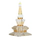 thumbnail image 3 of Pagoda Bodhi de cristal Pagoda Bodhi Artesanía dorada Hebilla de cobre Interfaz de tornillo Herramientas de Buda selladas, 3 of 5