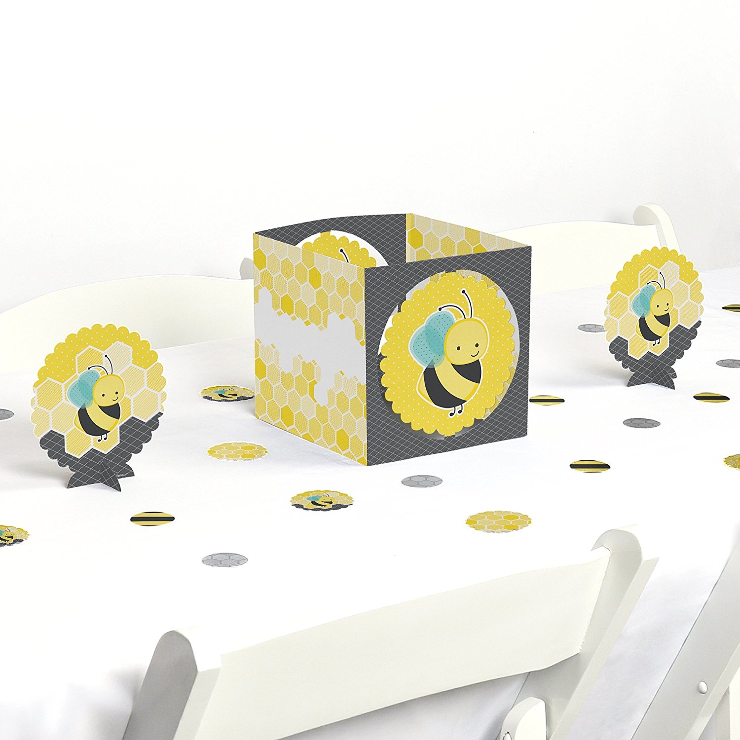 Honey Bee Baby Shower or Birthday Party Centerpiece & Table