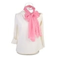 thumbnail image 6 of INSPIRE CHIC Women's Scarf Chiffon Sunscreen Swimwear Long Floral Wrap Shawls Pink, 6 of 7