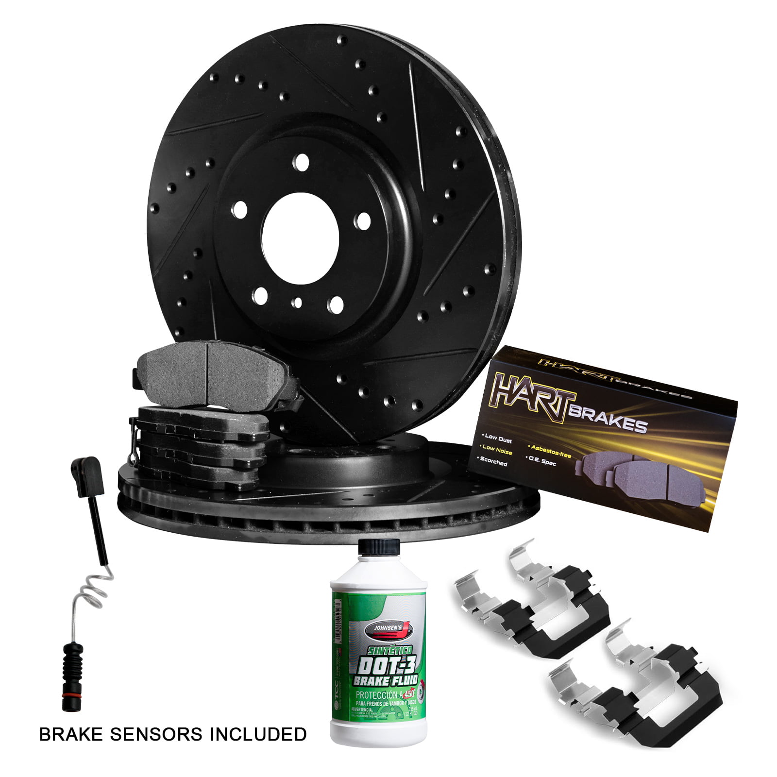 FOR FORD FOCUS 98-04 REAR BRAKE SHOES CYLINDERS FITTING KIT 