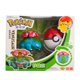 thumbnail image 1 of Pokemon juguetes con caja Original deformación Pokeball Anime figura modelo Pikachu Eevee SLaura Charmander Bulbasaur niños regalo zhangyuxiang LED, 1 of 2