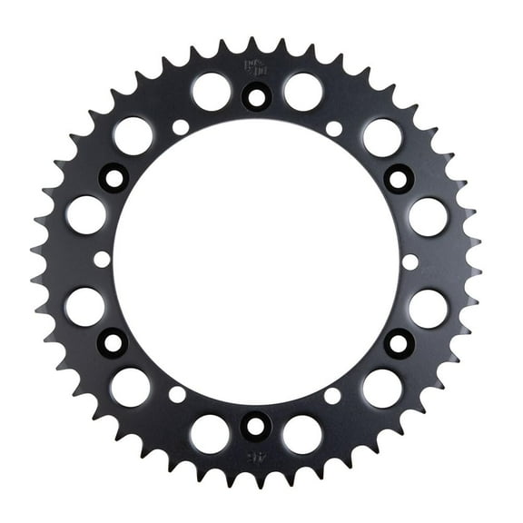 Primary Drive Rear Steel Sprocket 46 Tooth Black for Yamaha Warrior 350 1989-2004