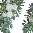 thumbnail image 6 of yotijay 2Pcs Artificial Floral Swag Wedding Arch Flowers for Reception Backdrop Wall C, 6 of 9