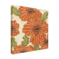 thumbnail image 2 of Trademark Fine Art 'Persimmon Floral IV' Canvas Art by Karen Deans, 2 of 4