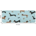 thumbnail image 7 of Dachshund Footprint Bone Kitchen Rug Mat,Kitchen Runner Rugs Non Skid Washable,Decorative Kitchen Floor Mats for Kitchen,Sink,Laundry,17"x47.2", 7 of 7