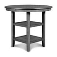 thumbnail image 2 of New Classic Furniture Gia 5-Piece Transitional Wood Dining Set in Gray, 2 of 11