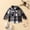 Navy, variant on jjayotai Toddler Flannel Shirt Jacket Plaid Long Sleeve Lapel Button Down Shacket Kids Boys Girls Shirts Coats Fall Tops Red 1-2 Years
