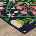 thumbnail image 2 of Oriental Weavers Havana Indoor/Outdoor Rug - HAV09 - 9'10" x 12'10" - in Navy/ Multi - Vintage Bohemian Style, Water, Stain and Fade Resistant, Hose Clean, Patio, Outdoor Living Area Rug, 2 of 2
