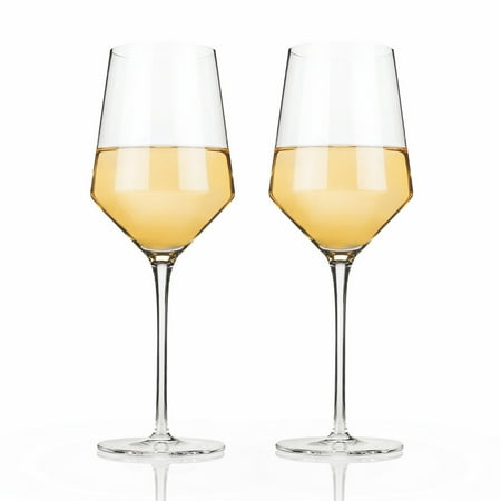 Insulated Wine Glasses, Raye Crystal Chardonnay Clear Wine Glass, Set Of 2 (Sold by Case, Pack of 4)