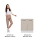 thumbnail image 5 of Mueble de Cocina 70 x 60 cm 2 Puertas (Sin Tablero) Blanco/Crema Agata Madesa, 5 of 5