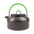 thumbnail image 2 of Camping Hot Water Kettle 0.8L Sifflement Bouilloire Mini-Bouilloire Légère Poignée Verte, 2 of 10