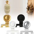 thumbnail image 7 of Stainless Steel Suction Cup Razor and Shaver Holder for Shower Wall, Reusable Damage-Free Suction Hook for Towel Loofah and Razor, Shower Organizer Holder for Bathroom Storage and Organization,Gold, 7 of 7