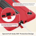 thumbnail image 3 of Funda Doemoil para Alcatel Joy Tab 2 de 8" resistente a golpes con soporte, 3 of 8