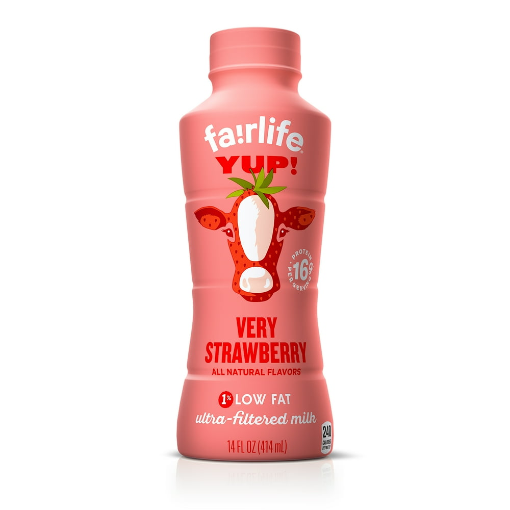 YUP! Milk, Very Strawberry, 14 Fl Oz, 1 Count