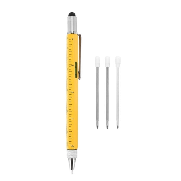 BolíGrafo Multiherramienta 6 en 1, Geniales para Hombres, Regalos para Papá, Rellenos de para Hombres, Regalos úNicos de Navidad para Hombres