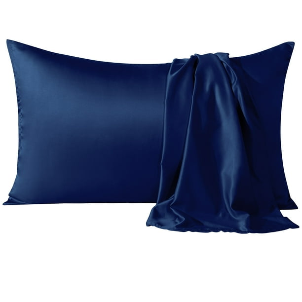 FLXXIE Satin Pillowcases with Hidden Zipper for Hair and Skin