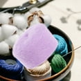 thumbnail image 2 of WASHWEPE Crochet Thread Chunky Yarn for Beginners in Needlework Violet 1Pcs, 2 of 8