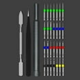 thumbnail image 3 of Mistaha Multifunctional Precision Screwdriver Set with Magnetic Bits and Innovative Storage Box, Ideal for Electronics Repair and Household Maintenance, 3 of 7