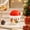 Red, variant on Christmas Ceramic Mug with Lid Gingerbread Man Coffee Cup for Holiday Drinking