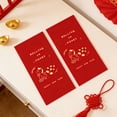 thumbnail image 4 of BotaniNest Enveloppe Rouge à Thème Cheval pour Célébrations de l'Année et Fortune, 4 of 5