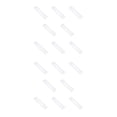 thumbnail image 4 of Wosthever Pack of 8 Rectangle Bookmark Mold Keychain Crafts Jewelry Pendants DIY Silicone Handicraft Ornament Mould Decoration uno 2piezas Wosthever CBP457914, 4 of 5