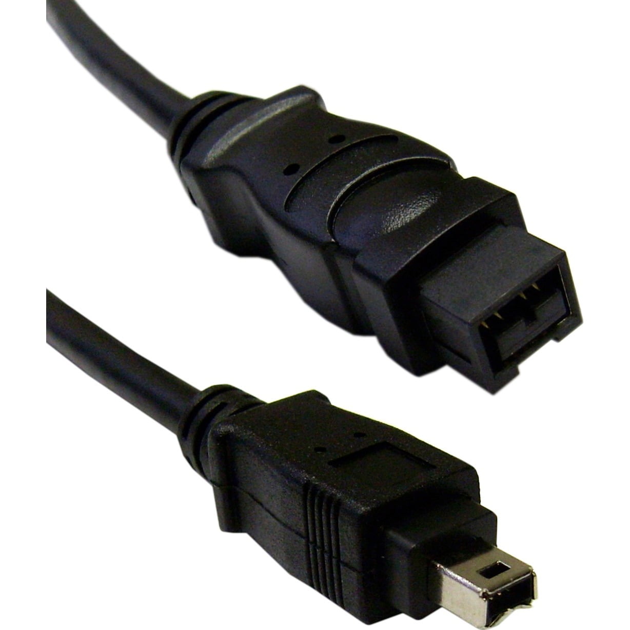 Firewire 400 9 Pin to 4 Pin Cable, Black, IEEE1394a, 15 Foot Walmart
