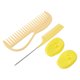 thumbnail image 2 of Kit de tinte para el cabello, peine ergonómico de silicona lavable con dientes anchos para teñir el cabello, cubierta para la oreja para salón de belleza, 2 of 5