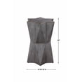 thumbnail image 6 of Uttermost Capella Polyurethane & MDF Accent Table in Charcoal Gray, 6 of 8
