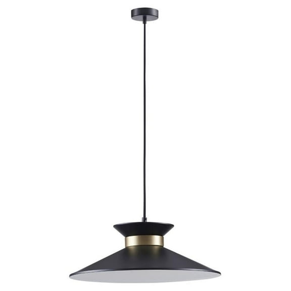 Bromi Design Gracie Metal Pendant Lamp in Black