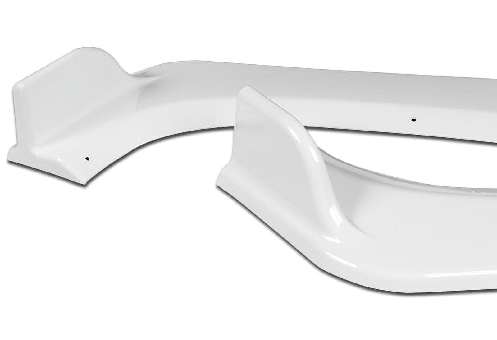 For 2009-2011 BMW E90 Sedan 3-Series Painted White Front Bumper Body Kit Lip 3pc