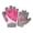 Pink, variant on HNMKIU Youth Fingerless Sports Gloves for Outdoor Cycling Skating Scooter and Exercise Activities Light Blue,10-12