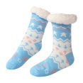 thumbnail image 3 of OJJCXA Womens Socks Breathable Casual Gripper Cozy Indoor Holiday Christmas Fuzzy Slipper Socks One Size, 3 of 7