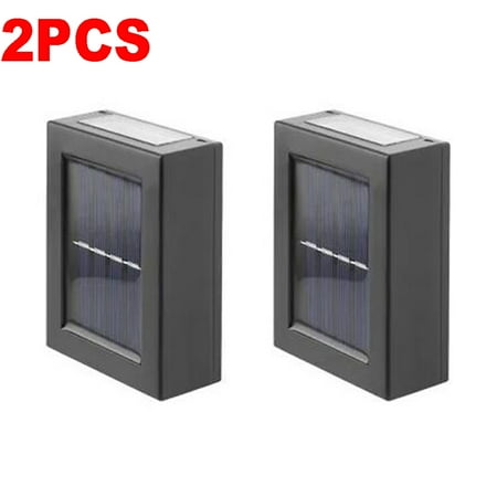 

Solar Wall Light Waterproof Fixture 2pcs Spotlight