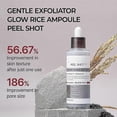 thumbnail image 2 of Peel Shot Glow Rice Ampoule Duo - White & Black Rice Ampoule for Brightening, Exfoliating Face & Body Scrub, Dead Skin Cells Blackheads Remover, 2 of 5