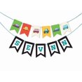 thumbnail image 1 of Inkdotpot Pre-StrungBirthday BannersI Am SevenBirthday Banner For Kids Car Gender Neutral Party Supplies For Boy Or Girl, 1 of 4