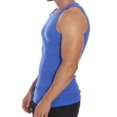 thumbnail image 2 of At the Buzzer Men's Tank Top (Pack of 3) (Royal, Small), 2 of 4