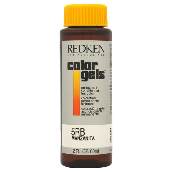 Redken Color Gels Permanent Conditioning Haircolor 5Rb - Manzanita, 2 Oz