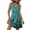 Green Floral, variant on Qaspx Summer Dresses for Women Beach Sundresses Sleeveless Swimsuit Coverup Dress with Pockets