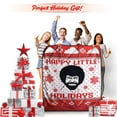thumbnail image 4 of Bob Ross Happy Little Holidays Fleece Softest Comfy Throw Blanket for Adults & Kids| Measures 60 x 45 Inches, 4 of 4