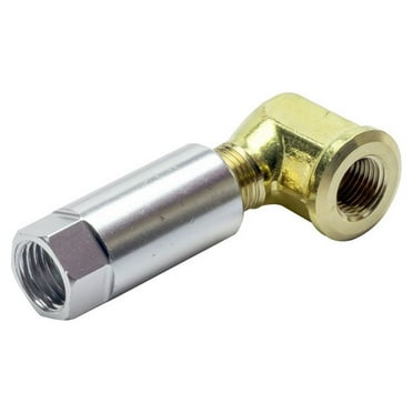 GlowShift Chevrolet LS Engine Fuel Pressure Gauge Rail Adapter