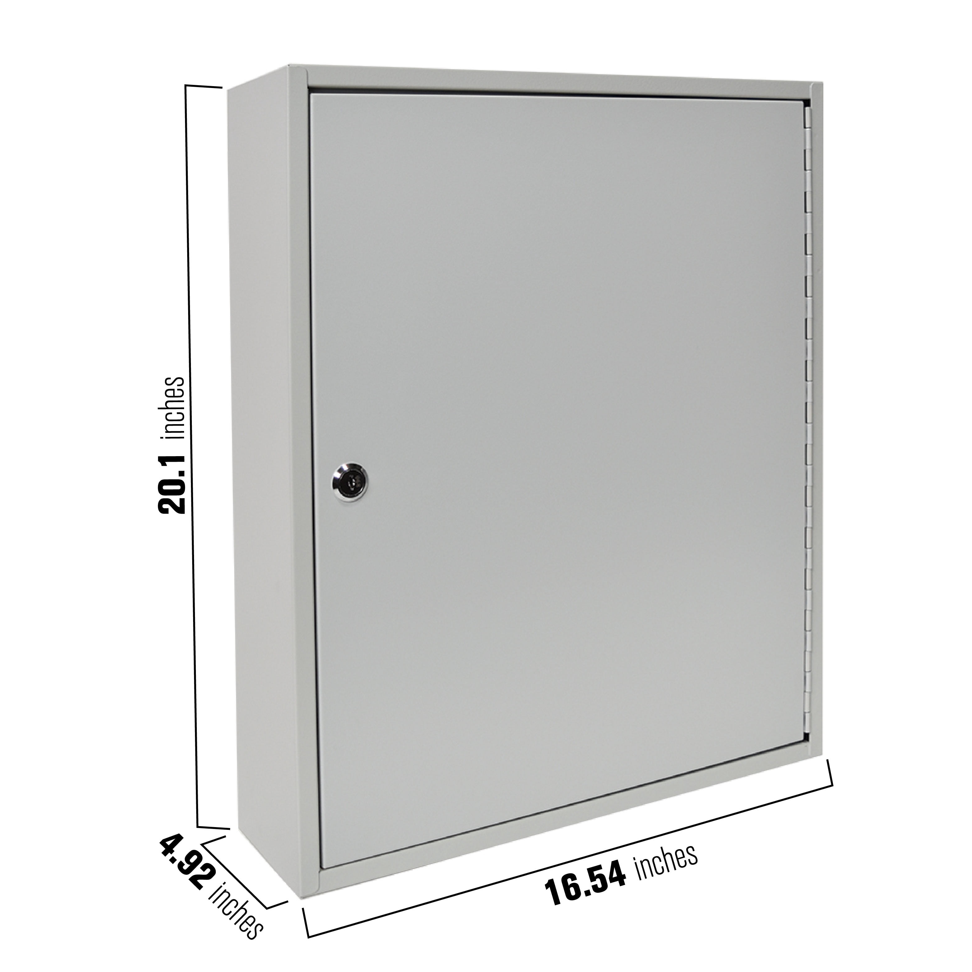 200 Key Cabinet - Single Lock Welded 22 Gauge Steel Construction