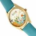 thumbnail image 3 of Graffiti Leather Band Watch, 3 of 3