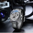 thumbnail image 2 of Reloj mecánico vintage tallado para hombre, reloj mecánico hueco resistente al agua para hombre, 2 of 2