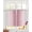 Grey, pink, variant on Pink Grey Ombre Sheer Curtains 45 Inch Length 2 Panels Set for Living Room/Bedroom, Farmhouse Gradient Minimalist Kitchen Curtains Grommet Semi-Sheer Curtains Drapes Voile Window Treatments 42"x45"x2